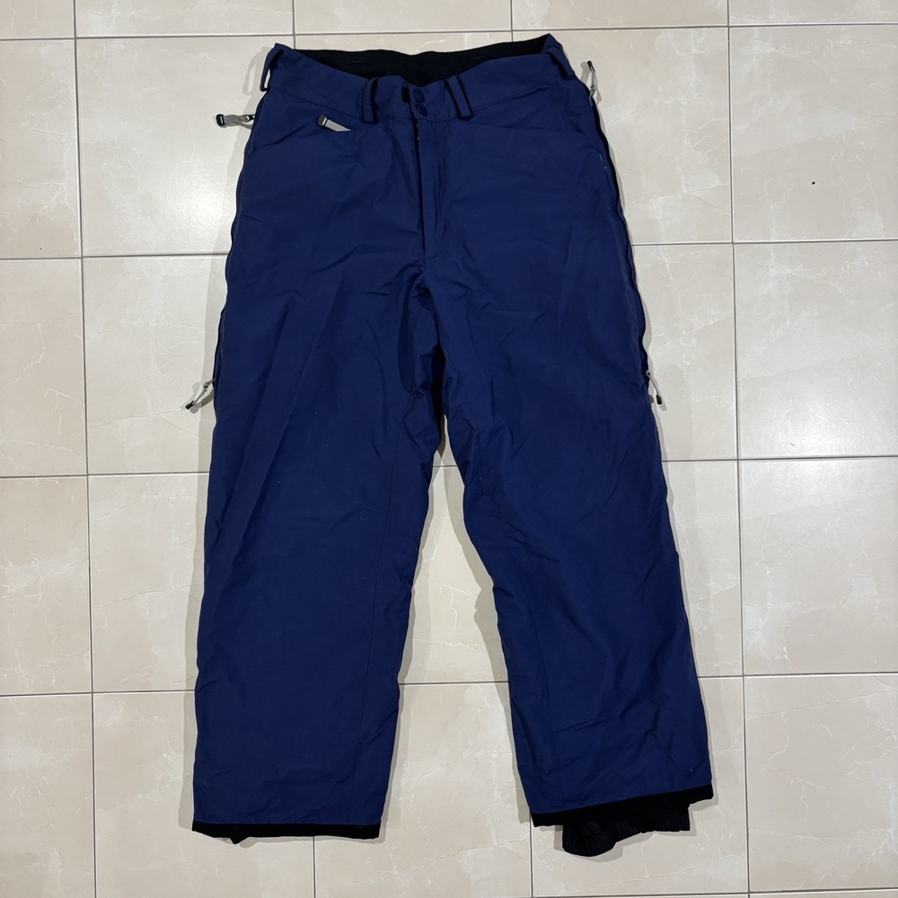 Vintage Bonfire Snowboard Pants Ski Tech Y2K Mens L Baggy Blue Winter Snow Steez